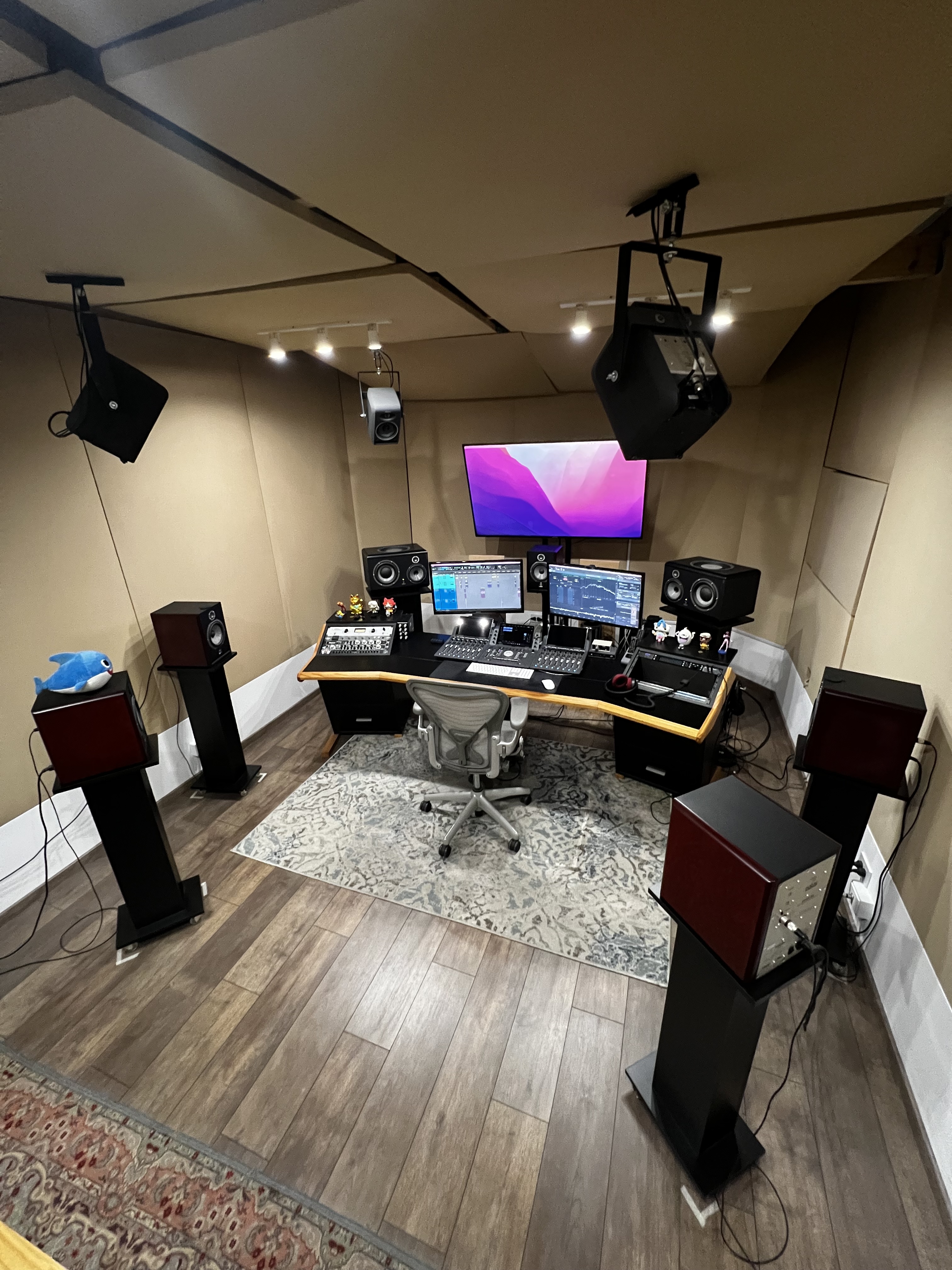 Atmos mixing room
